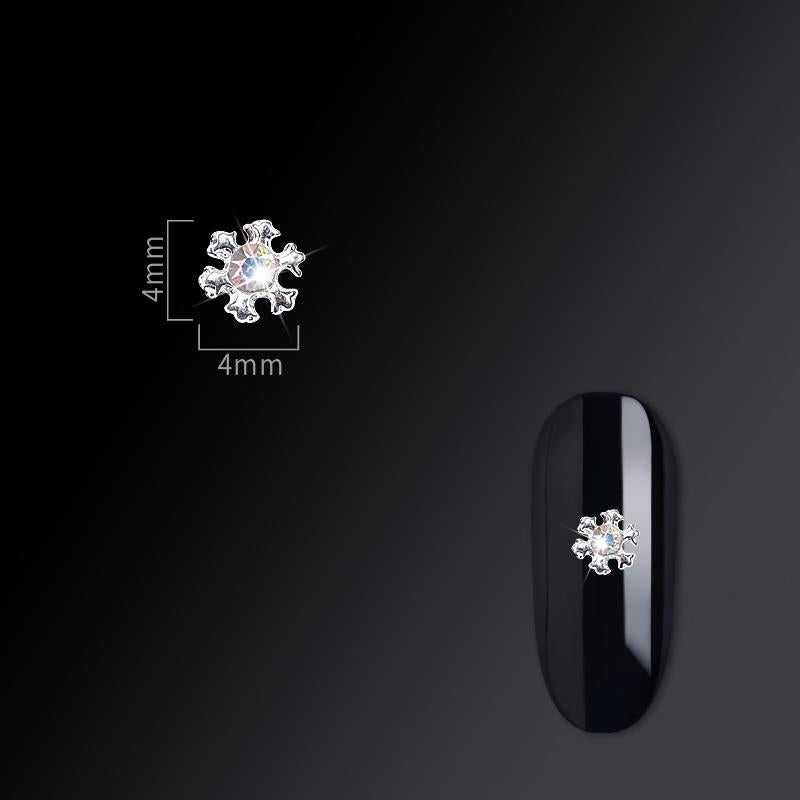 Christmas nail jewelry nail drill