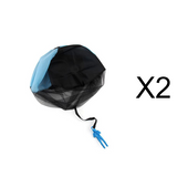 Children's hand throw parachute toy soldier parachute outdoor children's toy bucket