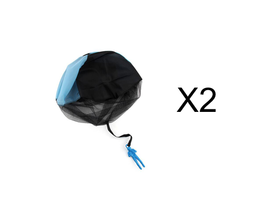 Children's hand throw parachute toy soldier parachute outdoor children's toy bucket