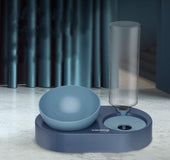 Double Bowl Automatic Drinking Dog Pot Cat Bowl
