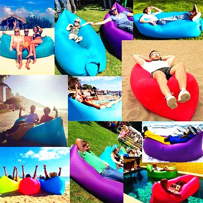 Inflatable Lazy Bag Air Banana Sofa Sleeping Bag