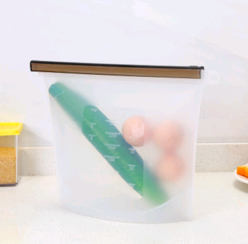 Silicone fresh-keeping bag vacuum sealed