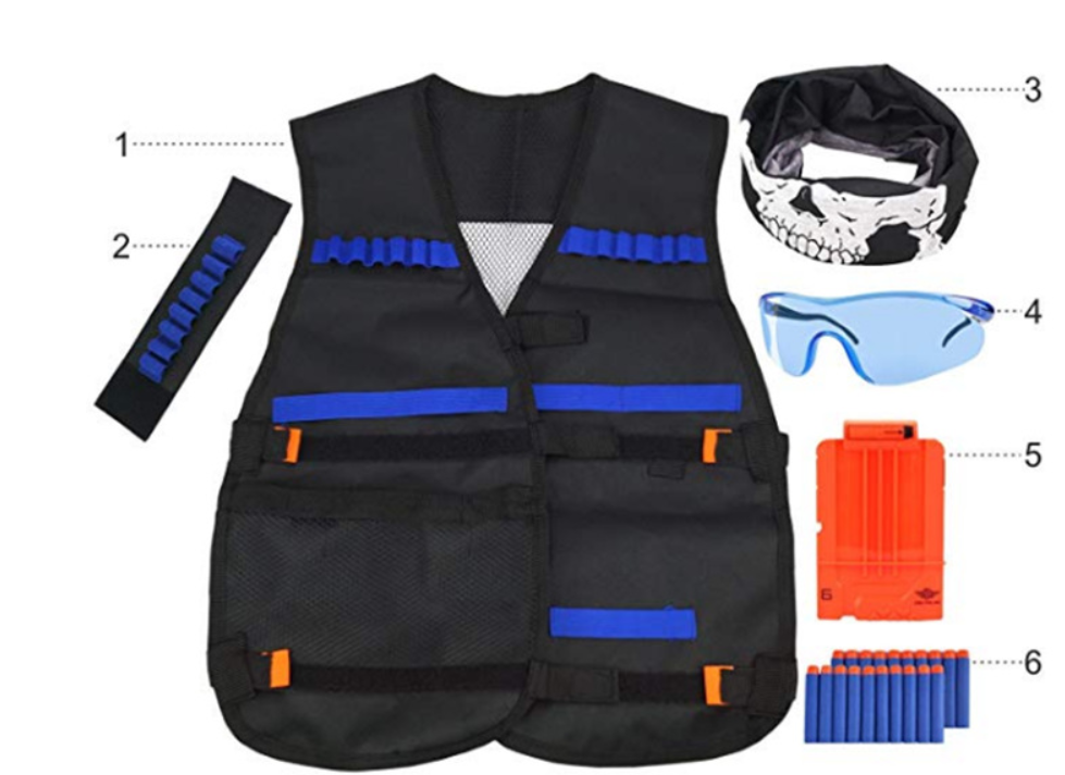 NERF Shooting Tactical Kit vest Suit