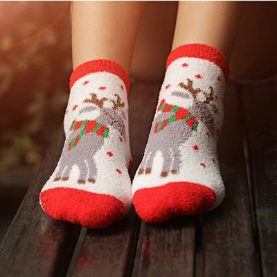 Christmas floor socks