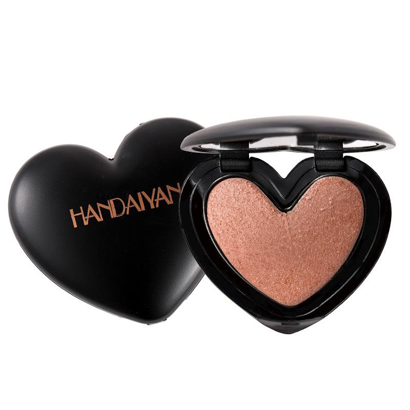 Gold Highlighter Palette Cosmetic Glow Makeup