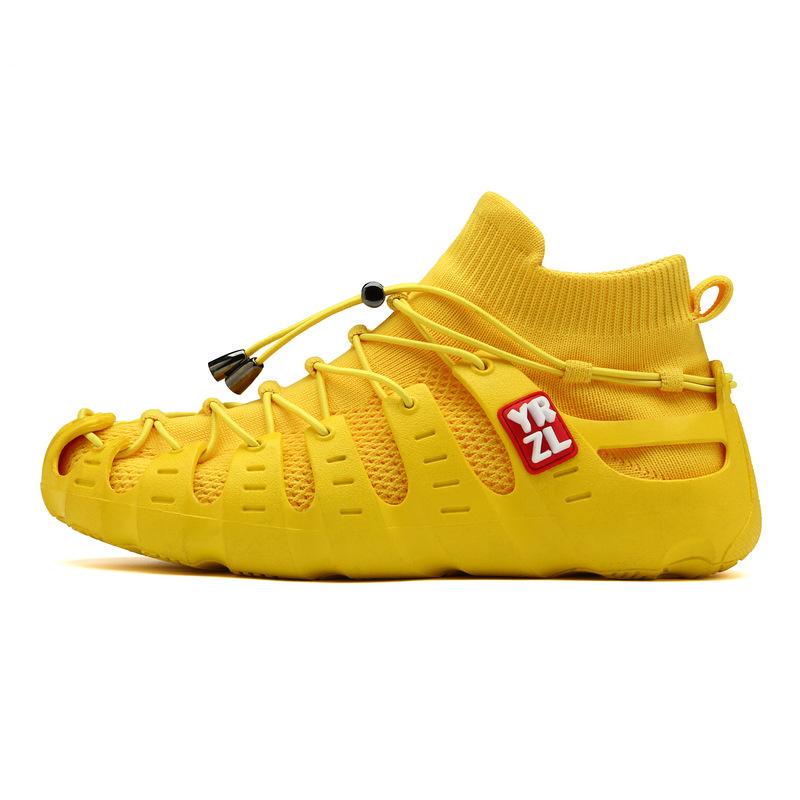 Running shoes, flying woven casual shoes