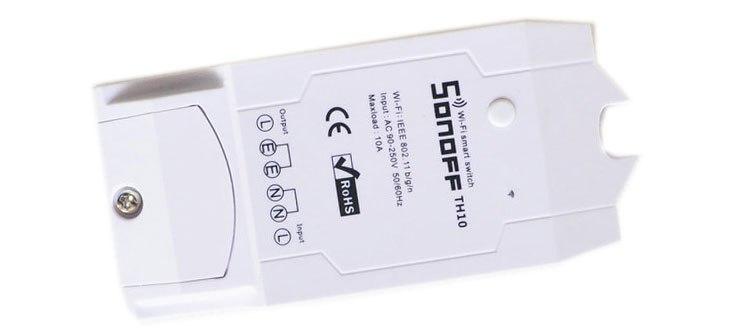 sonoff th 16a/10a Temperature And Humidity Monitoring WiFi Smart Switch Controller Sensor with timer wireless home ds18b20