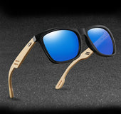 Colorful Wood Sunglasses Men Women