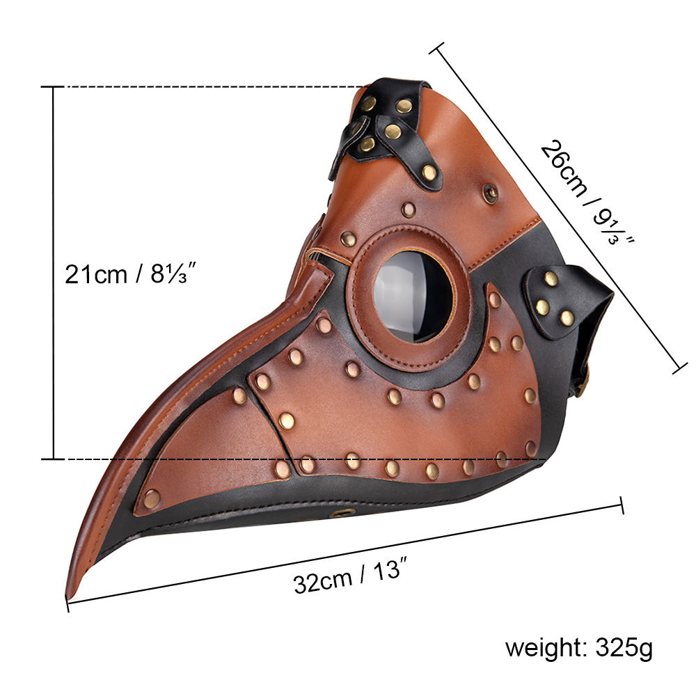Steampunk plague beak Mask Halloween props