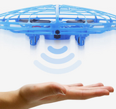 Hand controlled quadcopter