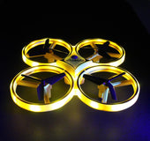 Ufo induction aircraft children's watch remote control suspension drone light gesture induction toy