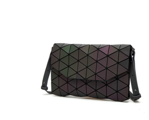 Japanese folding luminous geometric bag