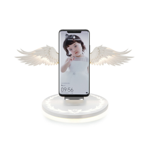 Cargador inalámbrico alas de angel