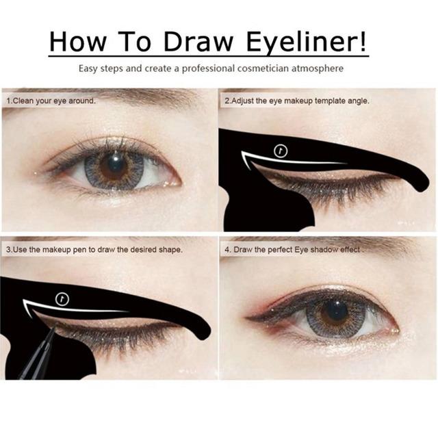 Eye shadow eyeliner makeup tool