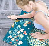 Non-slip yoga mat several styles