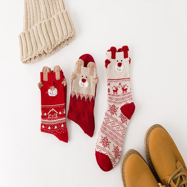Santa Claus Cute Christmas Socks