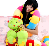 Colorful millennium bug plush toy doll creative doll plush toy