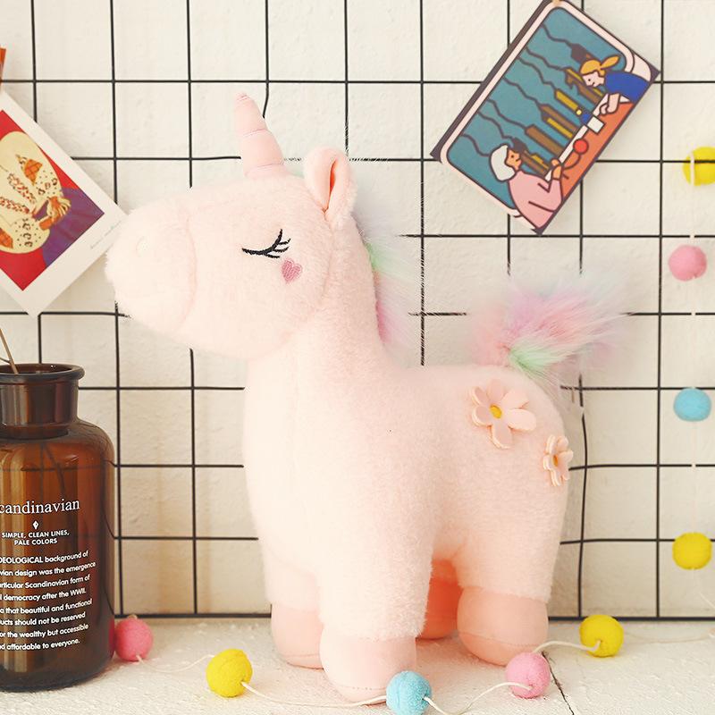 Plush unicorn toy
