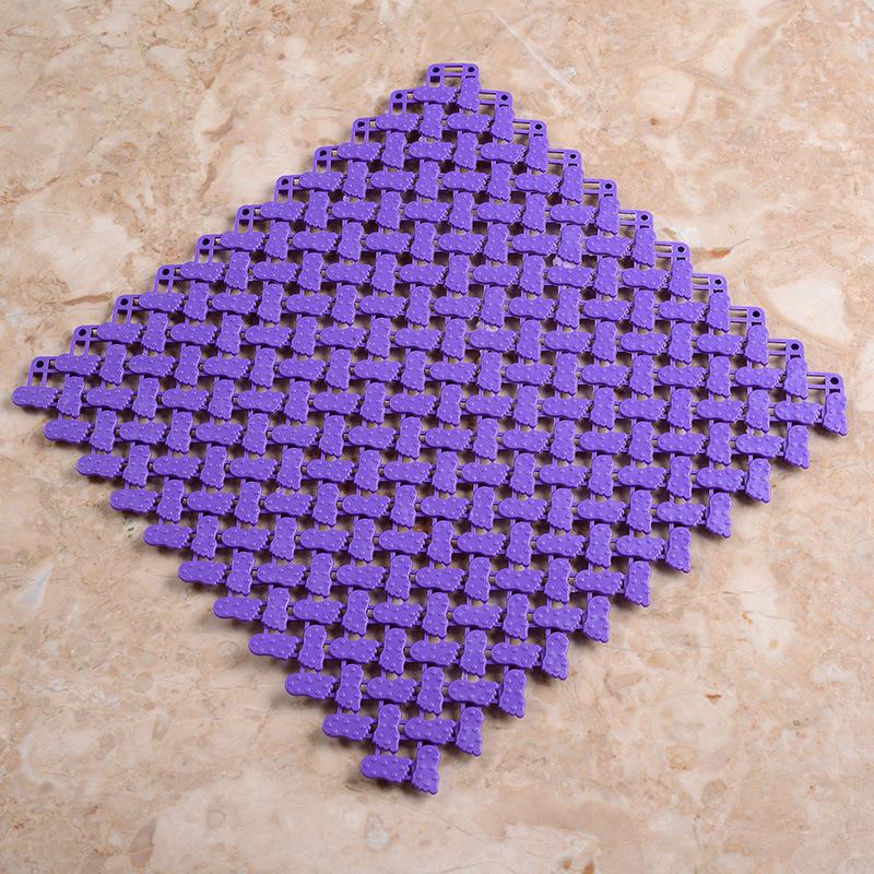Big foot 30*30 centimetre bathroom mat toilet kitchen septate mat ground mat drainage cushion
