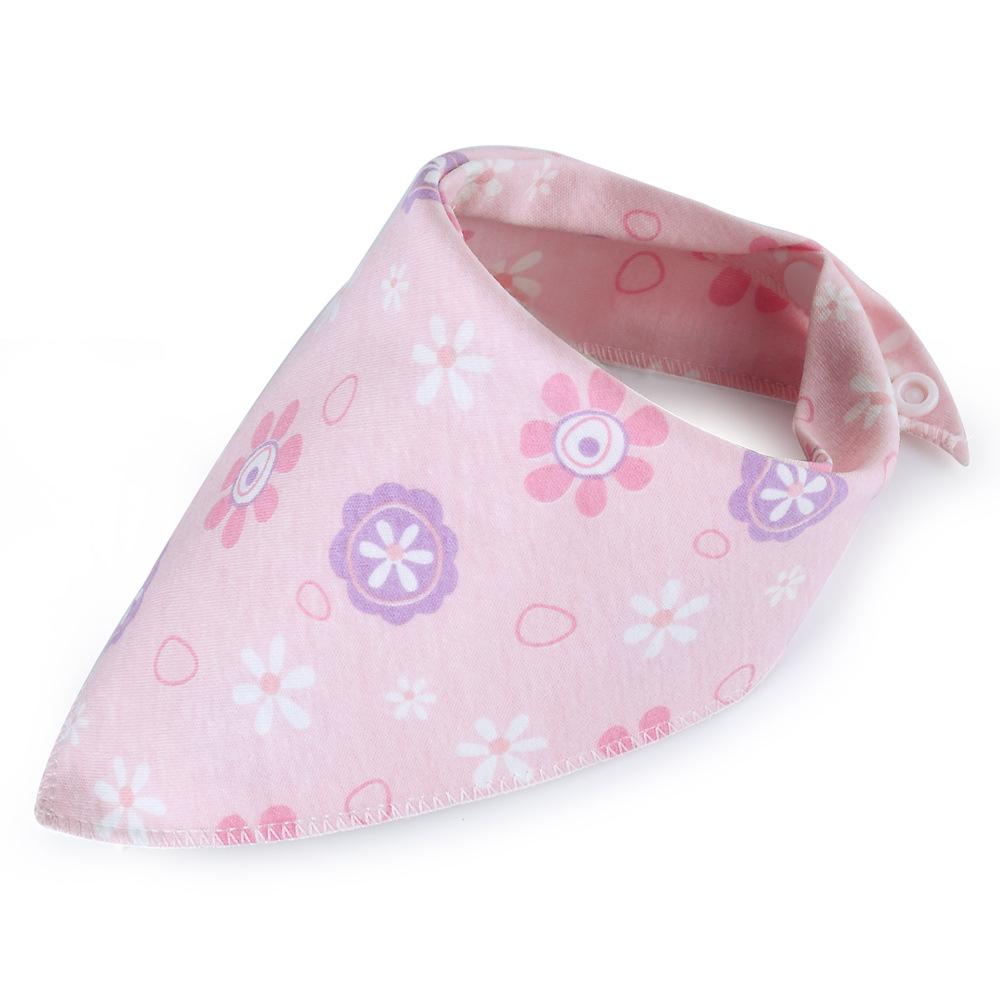 10 styles Cotton triangle towel baby child cartoon saliva towel