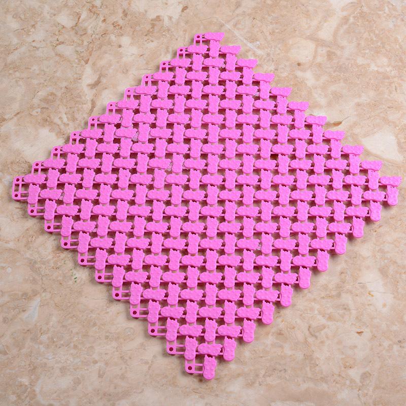 Big foot 30*30 centimetre bathroom mat toilet kitchen septate mat ground mat drainage cushion