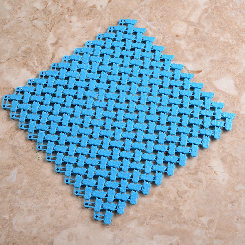 Big foot 30*30 centimetre bathroom mat toilet kitchen septate mat ground mat drainage cushion