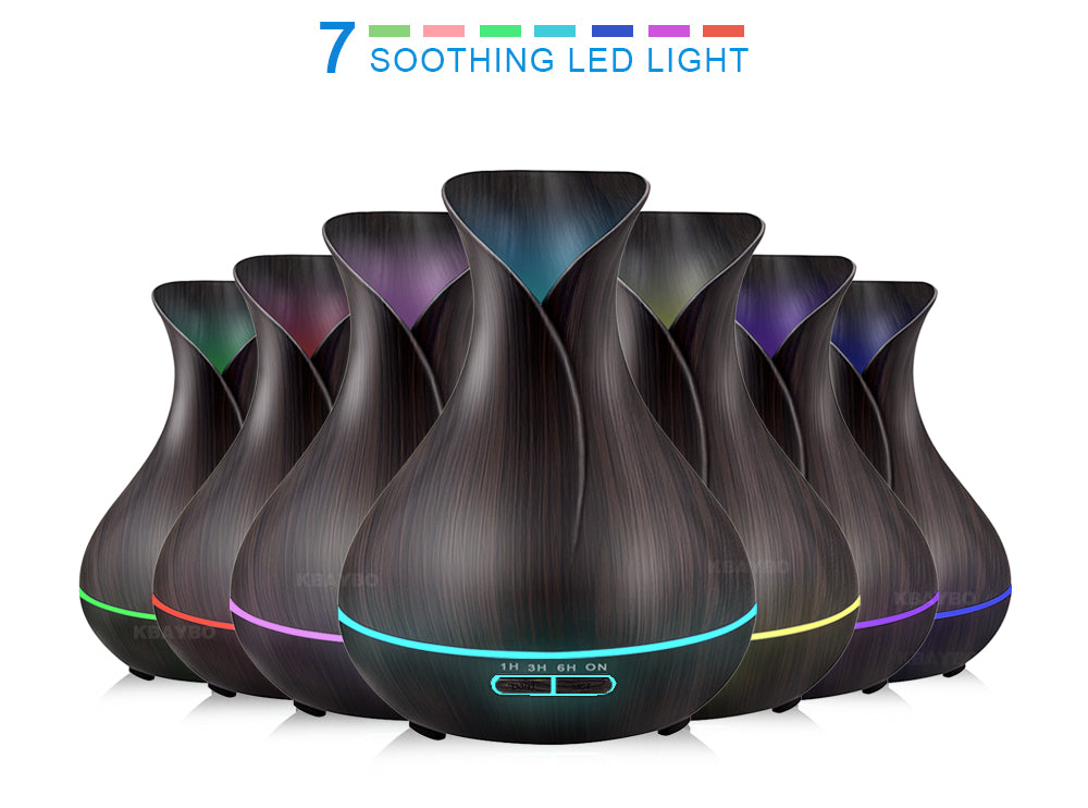 Humidificador de 400 ml madera