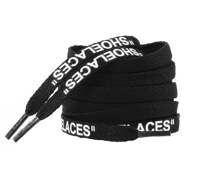 3 pairs of letter laces