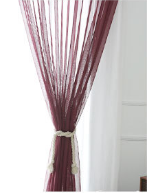 Simple modern ins wind net red screens retail American Keqiao curtain fabric