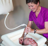 PVC inflatable shampoo