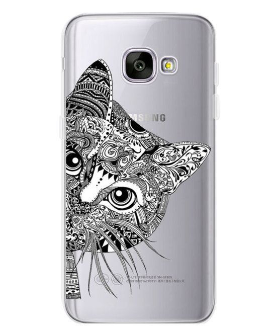 Ultra thin soft plastic cartoon case   | Samsung