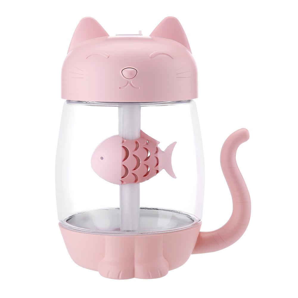 Cute pet cat three-in-one humidifier USB desktop office