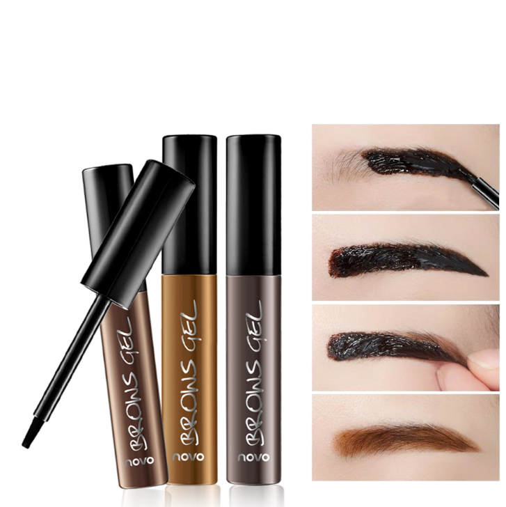 Peel Off Brown Black Eye Brow Tattoo