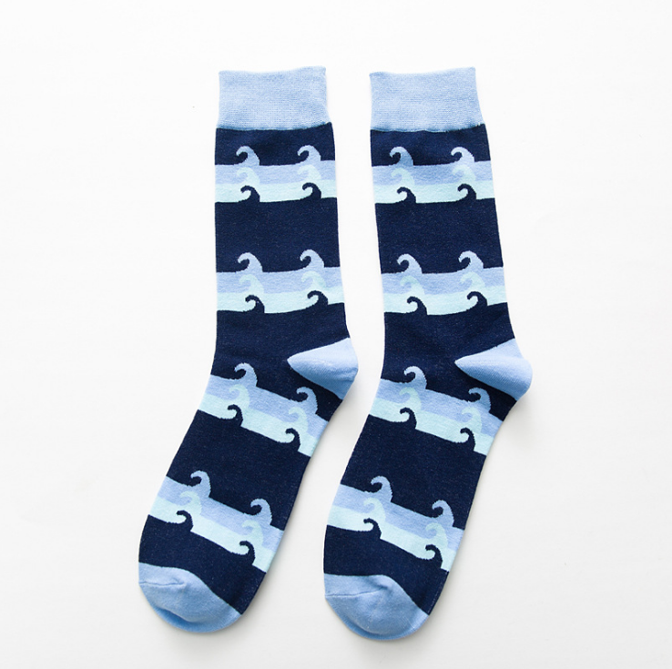 British  trend men's socks