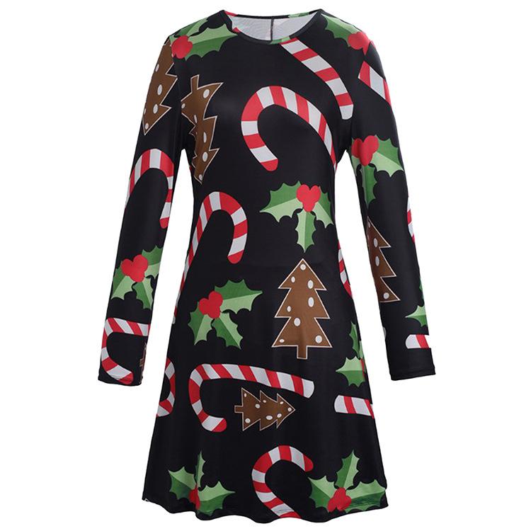 Christmas cane dress