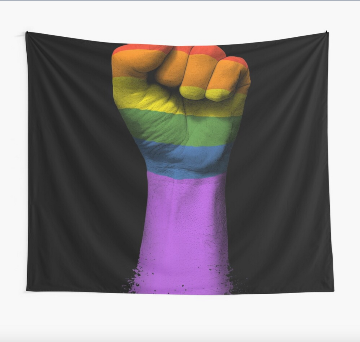 Color line tapestry