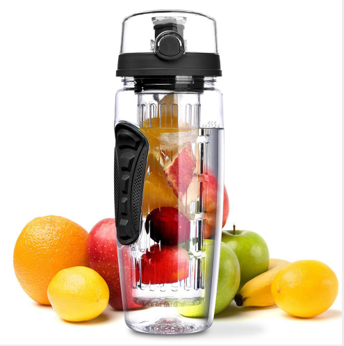 BAISPO 32oz 900ml BPA Free Fruit Infuser Juice Shaker Sports Lemon Water Bottle Tour hiking Portable Climbing Camp Bottles
