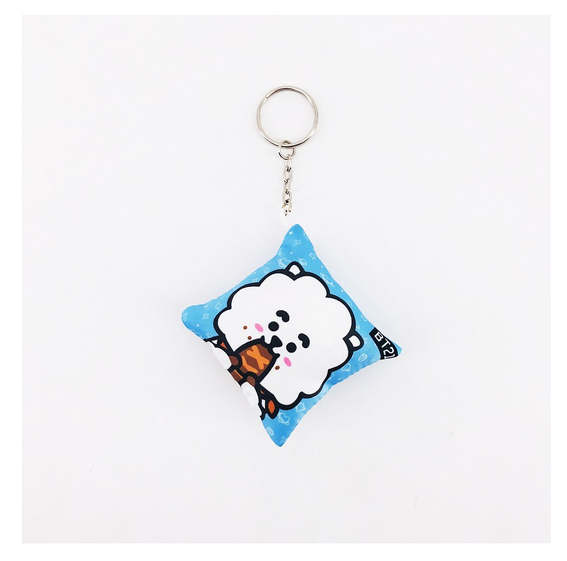 Creative keychain pillow pendant jewelry