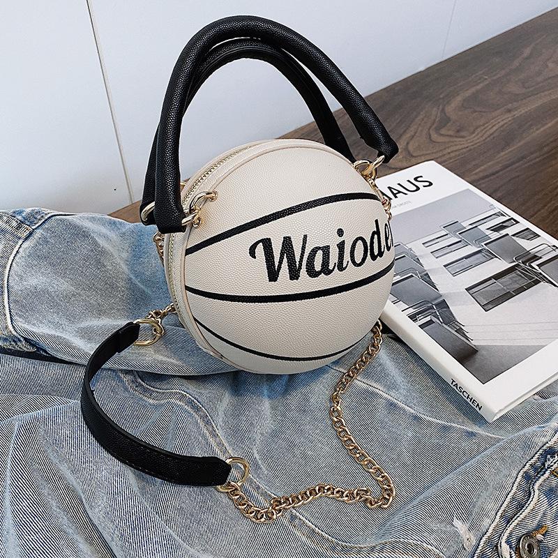 Basketball Shape Handbags and Purses