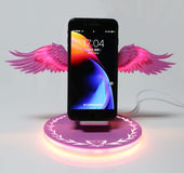 Cargador inalámbrico alas de angel