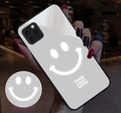 Smiling face to flash mobile  | IPhone