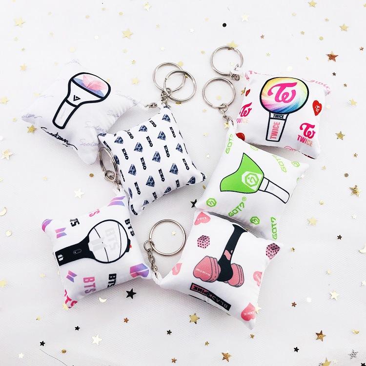 Creative keychain pillow pendant jewelry
