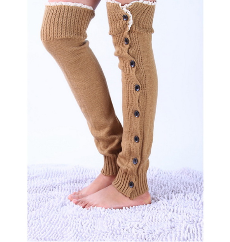Lace Socks Twist Socks Leg Warms