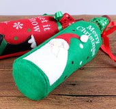 Christmas Ornament wine bottle set Christmas decorations red wine gift gift bag