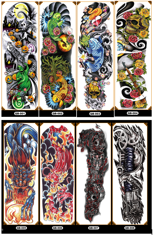 UTatoo Full Sleeve Waterproof-QB series