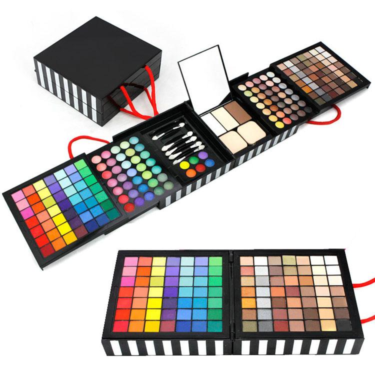 177 color eye shadow + bronzing plate combination