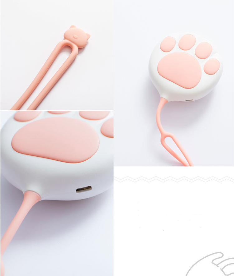 Half point creative cat claw hand warmer USB charging treasure claw warm hand treasure creative portable charging treasure