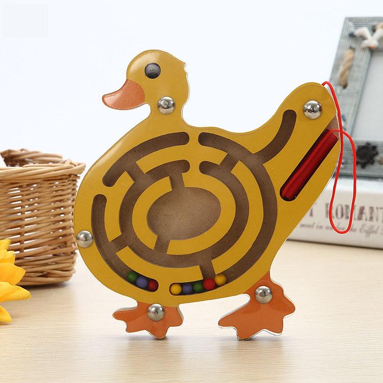 Children Magnetic Maze Toy Kids  Educational Brain