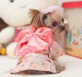 Ropa Perro Kimono Con Moño