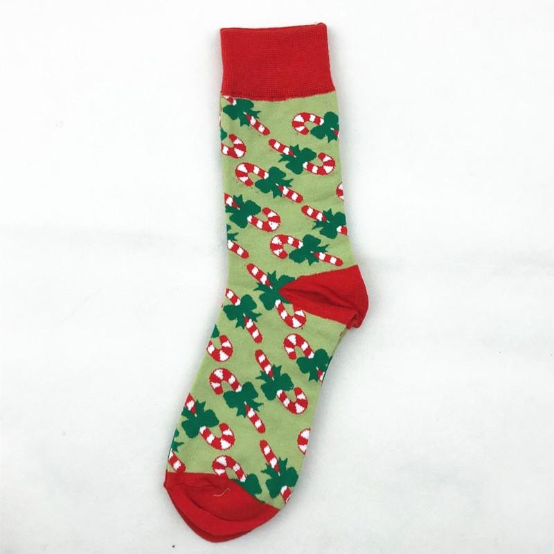Christmas Candy Cane Socks